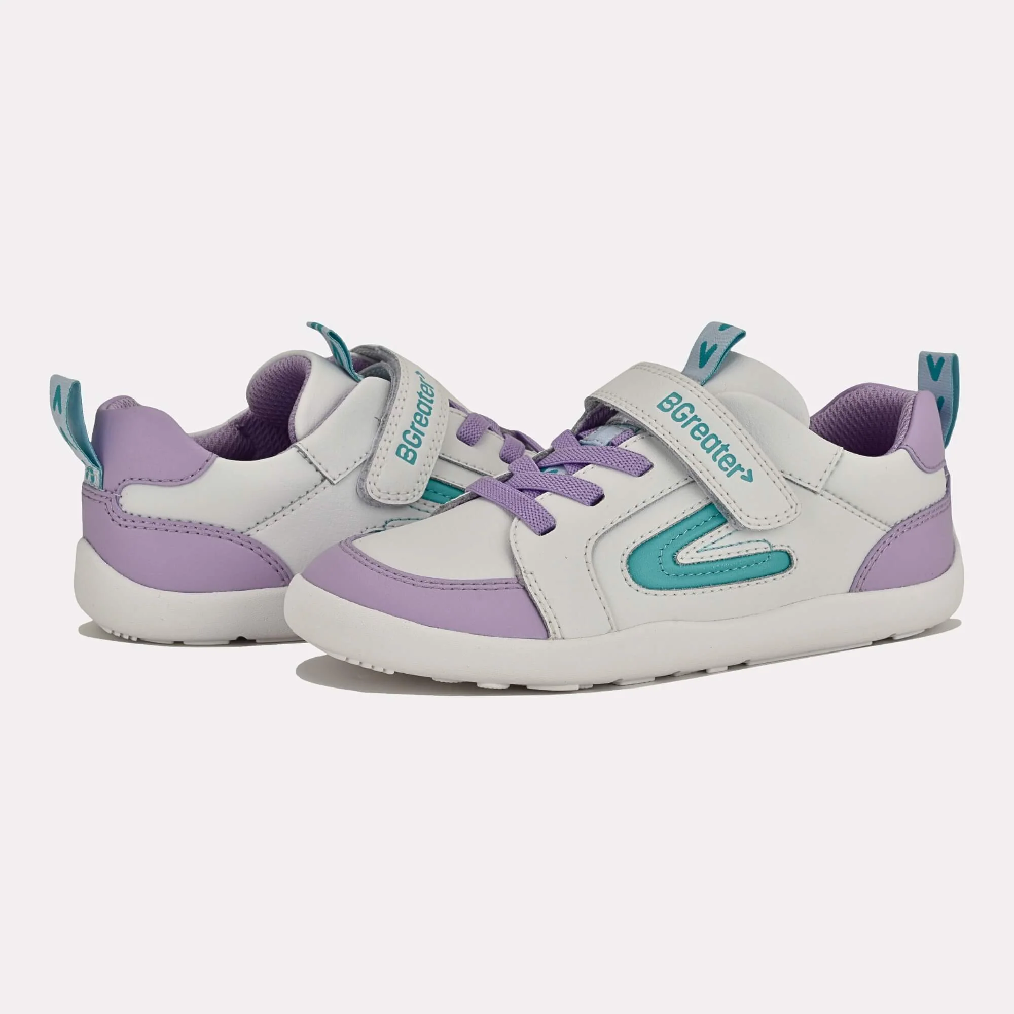 All Leather Lev - Lilac White - Image 14