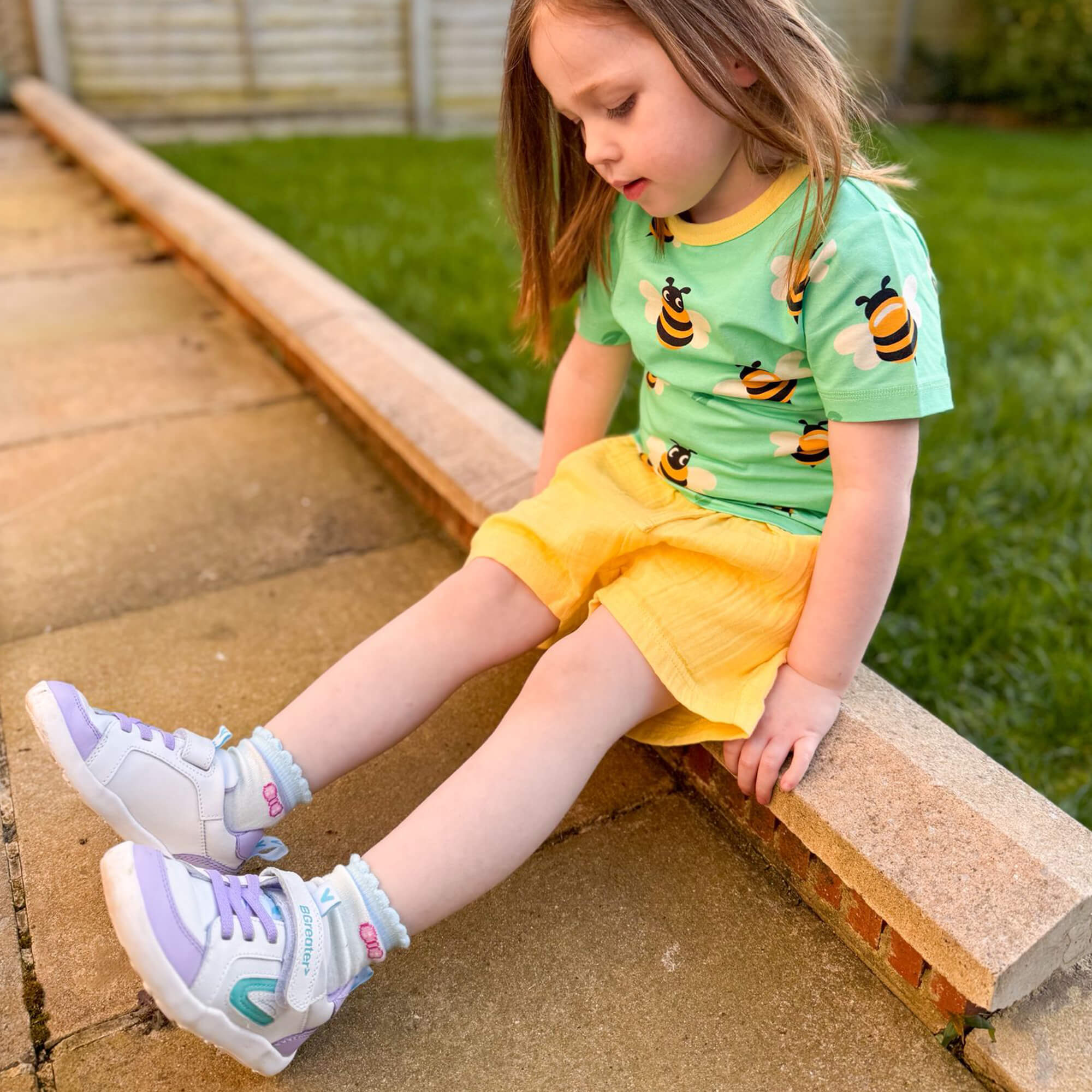 All Leather Lev - Lilac White - Image 9