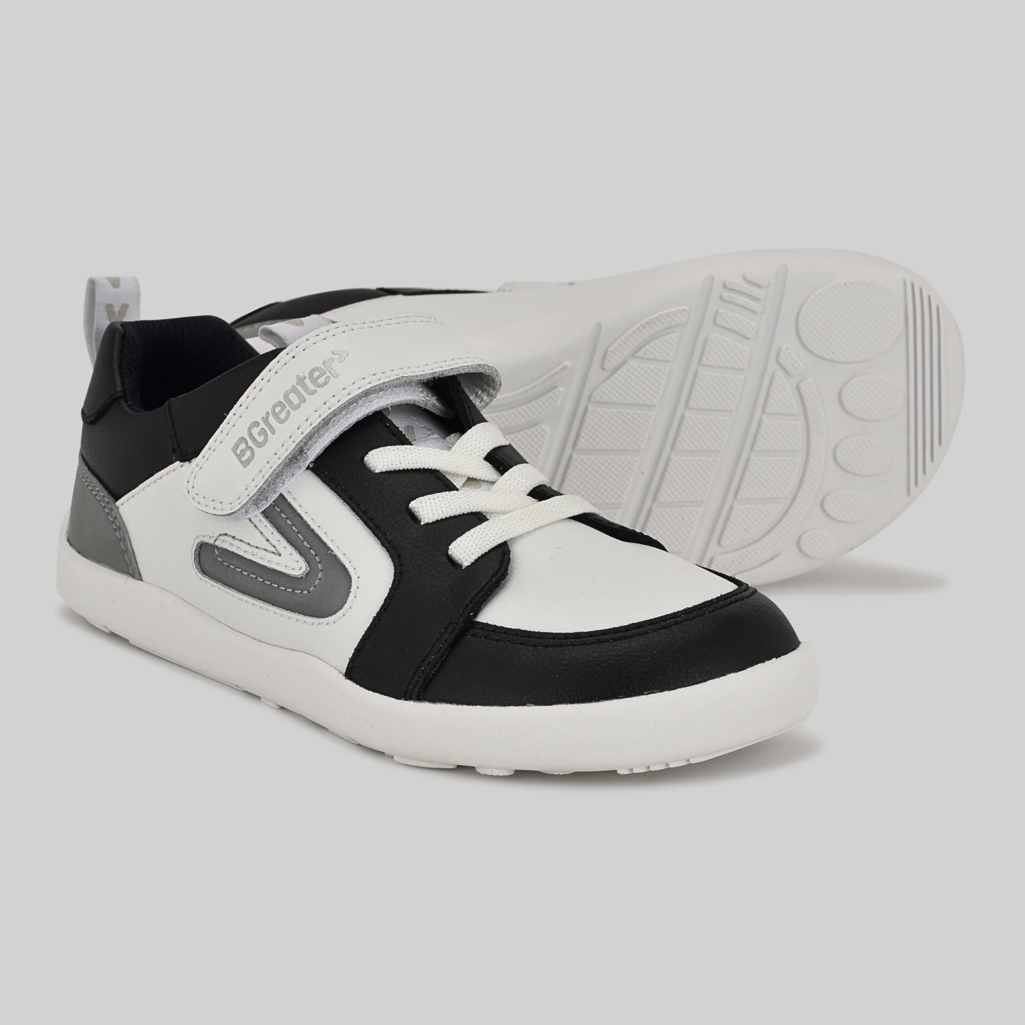 All Leather Lev - Black White - Image 13