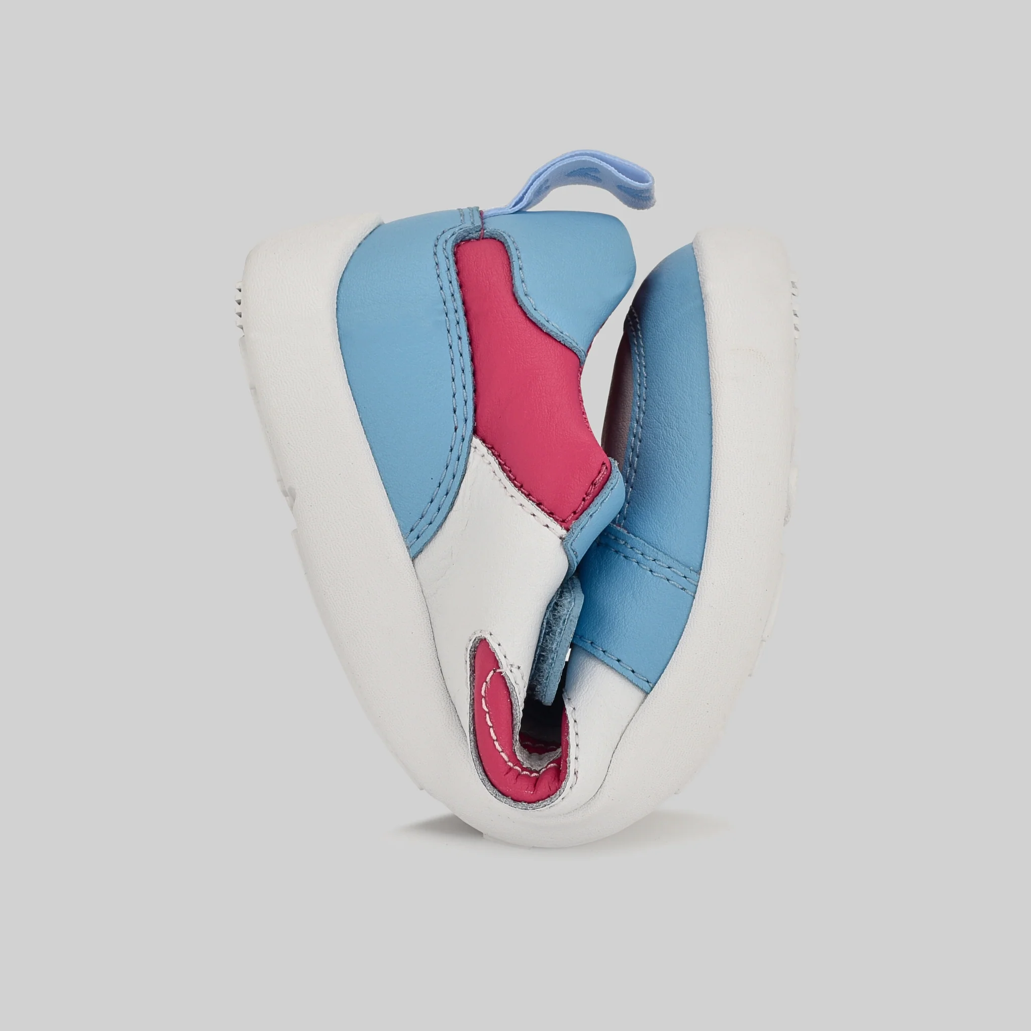 All Leather Lev - Blue White - Image 5