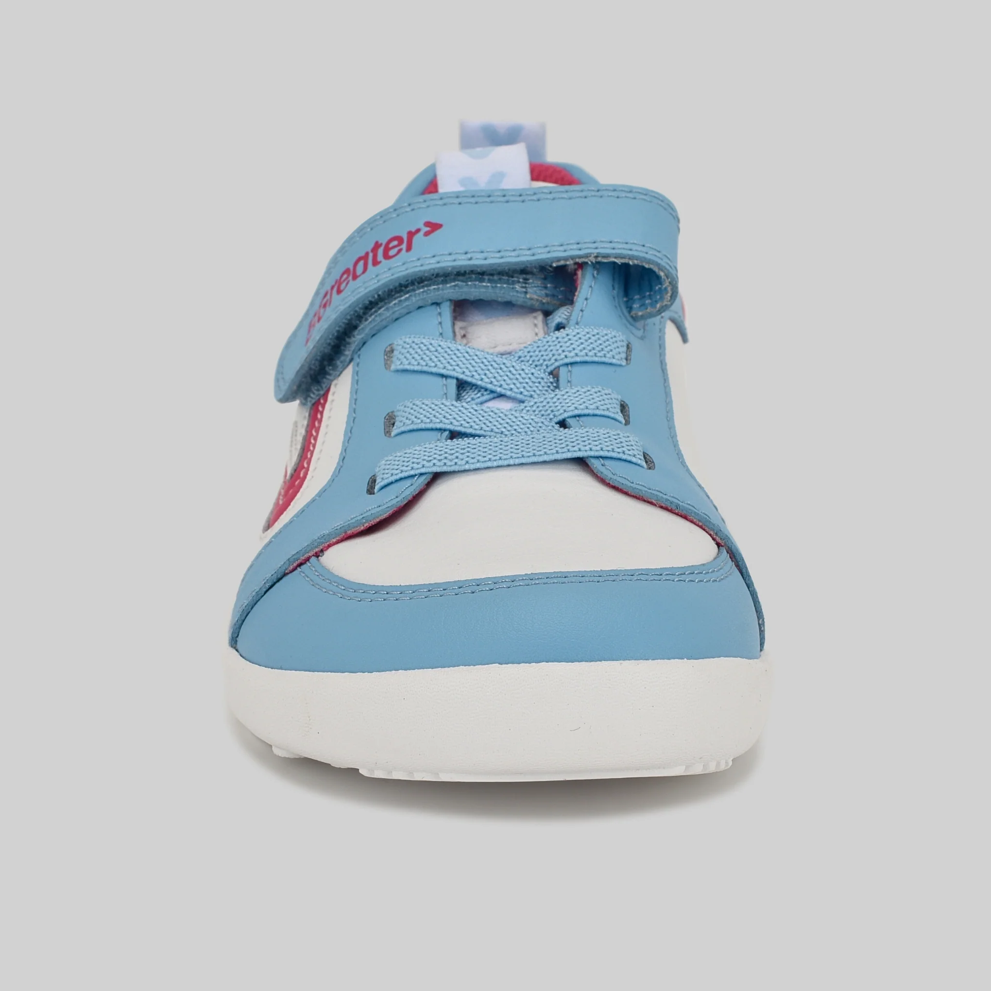 All Leather Lev - Blue White - Image 6