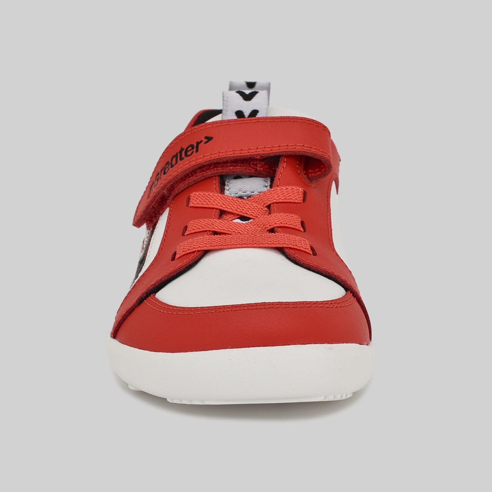 All Leather Lev - Red White - Image 8